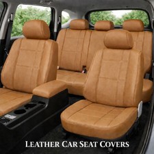Car Seat Covers Brown Tan