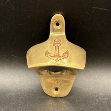 Brass Bottle Opener 9cm Wall