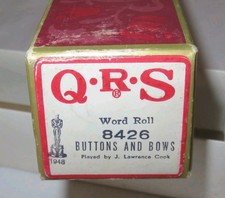  Buttons & Bows QRS 8426 Orig