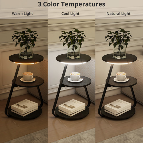 Bedside table led - bedside,