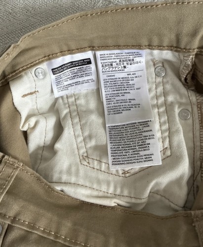 Men levi beige 512s - levi,