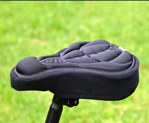 Bike seat cover cushion padded - cover,