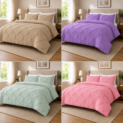 Alexander pintuck duvet set - alexander,