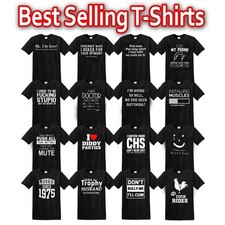 Mens Funny  T-Shirts Joke T-Shirt Clothing Birthday Novelty T Shirts Top Tee