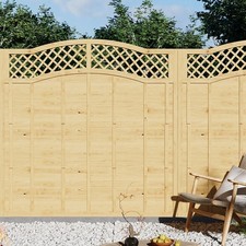 Wide Timber Euro Omega Lattice