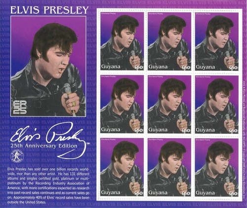 Elvis presley 25th anniversary - elvis,