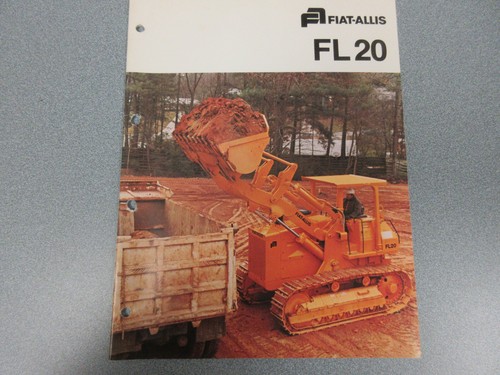 Fiat allis fl20 - crawler, loader