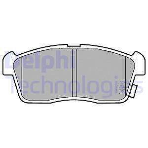 Lp1442 delphi brake pad set - pad,