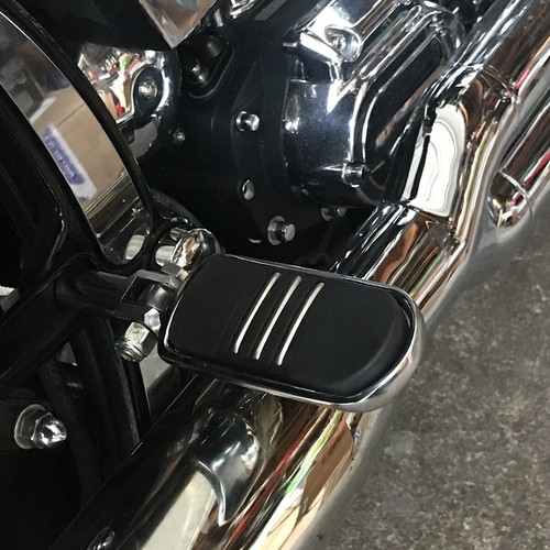 Chrome motorcycle highway - motorcycle, foot
