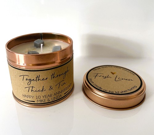 Anniversary candle gift 10 - anniversary,