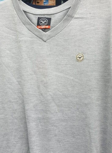 Breve neck jumper grey - breve,