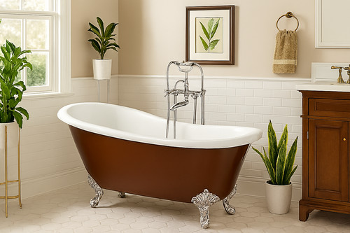 Alexander matt copper 1550mm - copper,