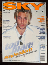 Sky magazine Stephen Dorff cover - June 1995