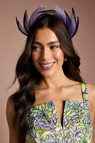 Coast navy fascinator - fascinator, womens