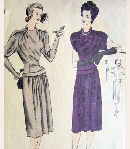 Vintage vogue 1940 - vintage,