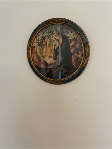 Madonna and child with - and,