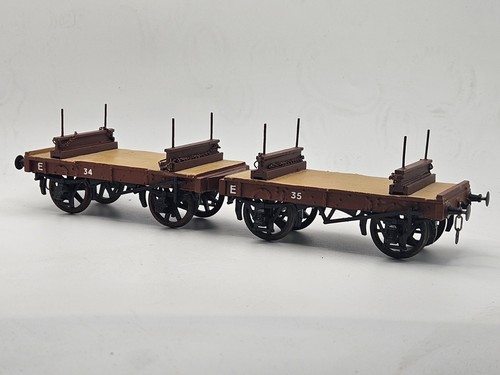 Gauge 7mm scale twin bolster - o,