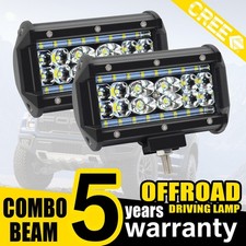 2PCS LED Work Light Bar Flood Spot Lights Driving Lamp Offroad Car Truck SUV 12V