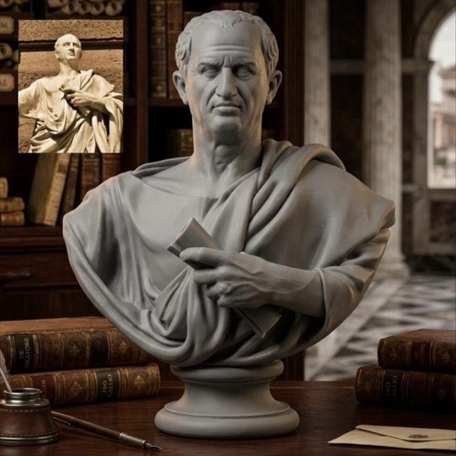 Cicero marcus tullius bust - cicero,