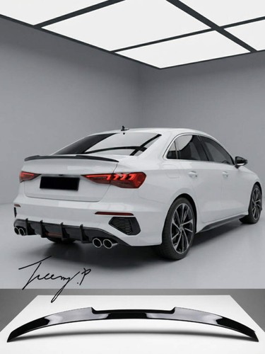 Audi line saloon rear - a3, s-line