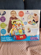 VTech Baby First Steps Baby Walker - Red