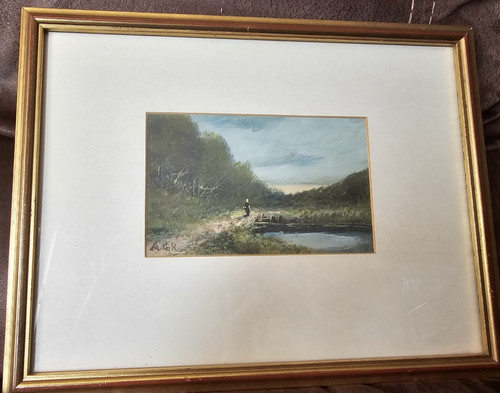 19th century watercolour - 19th,