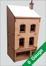 High Street Shop No2 Scratch Aid Layout Kit 0 Gauge 7mm Scale Model Railway