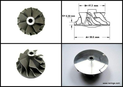 Turbocharger compressor wheel - compressor,