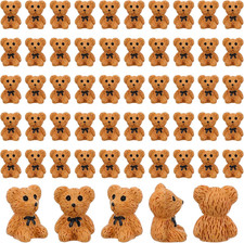 50 Pcs Mini Teddy Bears Mini