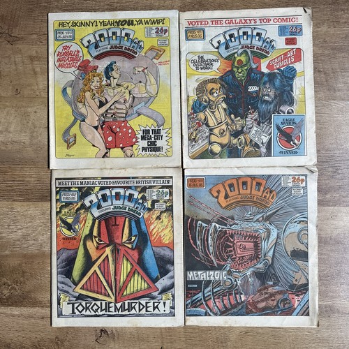 2000ad progs judge dredd - 2000ad,