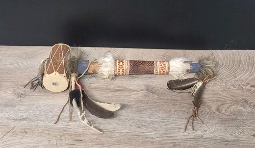 Vintage native american drum - vintage,