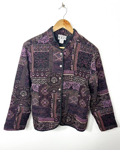 Vintage purple geometric aztec - geometric,