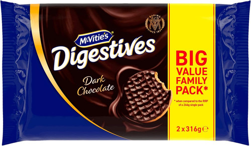 Mcvitie dark digestive - dark,