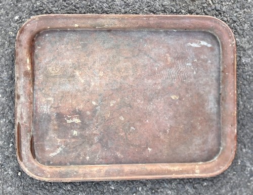 Large vintage solid - large, copper