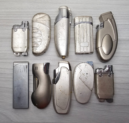 Vintage gas lighters for - vintage,