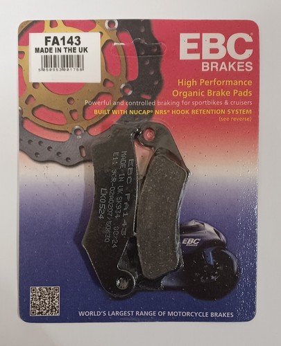 Ebc organic rear disc - rear, brake