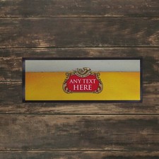 Personalised Beer Label Yellow