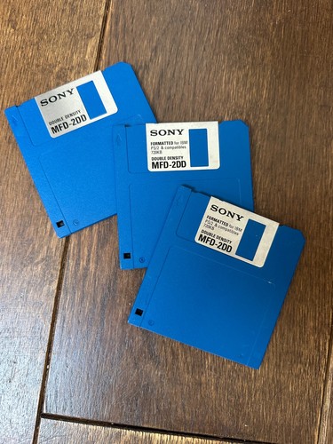 New sony mfd - new, 1.mb