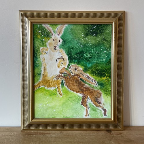 Countryside rabbit hare - countryside,