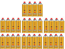 New butane gas bottles - butane,