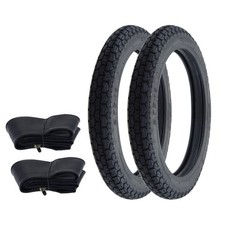 2x Tyre and 2x Tube 2.75-16 2 3/4x16 for Simson S50 S51 S70 S53 S83 KR51/1