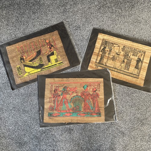 Egyptian papyrus paintings - egyptian,