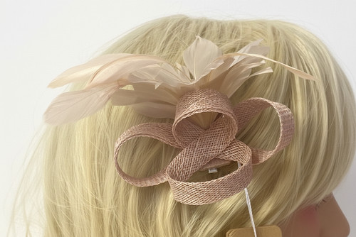 Small looped fascinator - small,