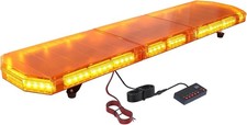 Car Recovery Emergency Roof Light AUCTION Amber 88LEDs 88W 21 Flash Modes 