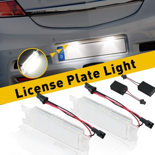 Led license number - license, light