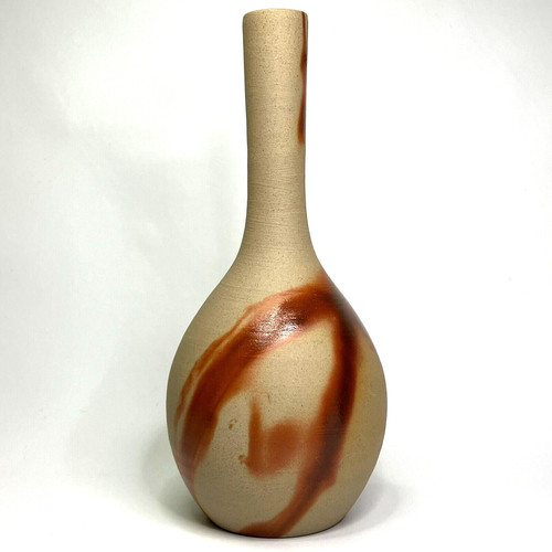 Japanese bizen ware crane neck - japanese, crane-neck