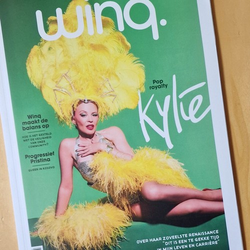 Winq kylie minogue magazine - minogue,