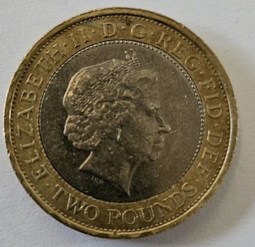 1807 pound very rare triple - pound,