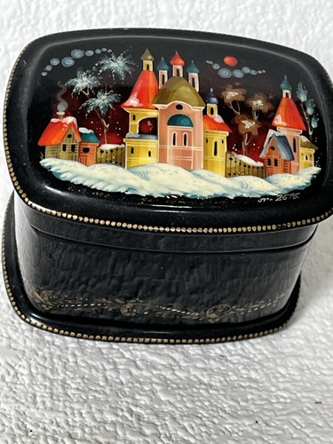 Vintage russian lacquered - vintage,