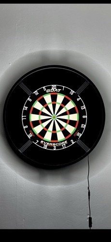 Goat dartboard anthracite - dartboard,,